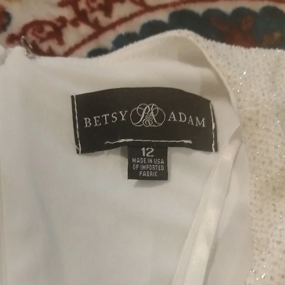 Macy's Shimmering Cream Bridal Gown - Picture 7 of 7